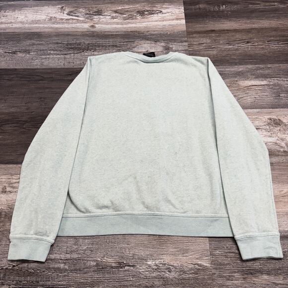 Nike Winter Fleece Igloo Heather White Womens Large Kangaroo Pocket Sweatshirt - Picture 2 of 10